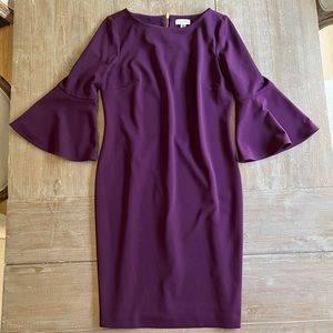 Calvin Klein Bell Sleeve Dress